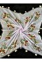 Small Nostalgic Needle Embroidered Scarf/Yemeni/T Tulle Ent/Hijab