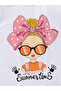 Girls Graphic Print Top and Shorts Set - 4