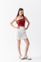 Women's Lace-Up Summer Shorts – Relaxed Fit Casual Short Pants, Pocketed Linen Look Beach Shorts - 4