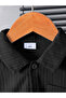 Boys Black Short Sleeve Shirt and Shorts Set - 3