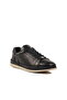 Black Genuine Leather Men's Casual Shoes - 3