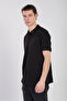 Men's Needle Detail Interlock T-Shirt - Black - 3
