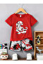 Boys Graphic Print T-Shirt and Shorts Set