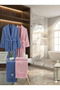 Zena Unisex Powder Dark Blue Towel Bathrobe Set of 4 - 2