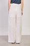 Women's Waist Tie-Detail Linen Loose Pants - White - 5