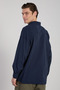 Men's Regular Fit Shirt - Navy Blue - 5
