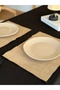 2Li جوت مطرز مستطيل مفرش طاولة فردي / سوبلا - 2