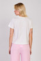 Women's Palm Beach Written T-Shirt - Ecru - 5