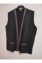 Wool Blended Vest with Steel Knitted Pockets - 3