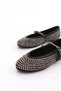 522556Sc Women's Rosetta Stone Detailed Elastic Buckle Ballerinas - 4