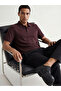 Esvab • Modern & Distinctive Devrik Roba Collar Striped Men's T-Shirt - 2