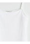 Vizyon New Season U-Neck Rope Strap Women's Undershirt - 3