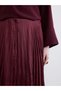 Sparkling Choices Pleated Satin Skirt with Waistband by Shining Store - 4