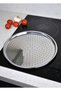 Set of 2 Stainless Steel Pizza Trays Oven Lahmacun Pita Tray - 3