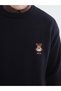 Vizyon New Season Crew Neck Embroidered Men's Knitwear Sweater - 3