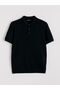 Esvab • Modern & Distinctive Devrik Roba Collar Men's Knitwear T-Shirt - 7