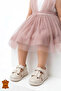 Genuine Leather Bow Orthopedic Velcro Baby Kids Sandals - 6
