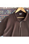 Men's Baggy 2-Piece Set Corded Fabric T-Shirt and Pants - 2