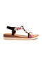 Su-P 353 Flower Motif Colorful Sandals - 2
