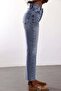 Washable Blue High Waist Boyfit Jean 2004 - 5