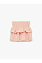 Layered Gipeli High Waist Cotton in Striped Mini Skirt - 4