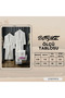 Zena Unisex Cream Towel Bathrobe Set of 4 - 4