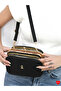 Women's 4-Compartment Lined Scholarship Handbag and Shoulder Bag with Zipper Closure - 3