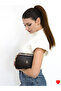 Dublin Women's 4-Compartment Lined Scholarship Bag with Zipper Closure and Shoulder Bag Hand Sleeves - 8