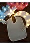 Beige Checked Baby Food Bib (6-12 Months) - 2