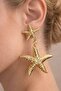 Women's Steel Large Earrings - 4