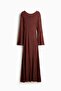 Pointelle-knit maxi dress - 6