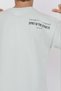 Always Positive! Back Detail Printed Boy's T-Shirt - Gray - 3-4 Years - 3