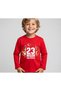 Long Sleeve Large April 23 Written Foreign Children on the Edge Printed Children T-Shirt
