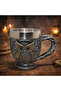 Knight Embossed 3D Stainless Steel Mug Alk4477 – Decorative Collectible Coffee Tea Cup