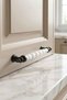 Damla Luxury Polymer Furniture Handle 128 mm White-Black 10 Pieces Kitchen Cabinet Drawer Wardrobe Handle - 2