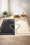Digital Non-Knotted Soft Non-Slip Heart-Shaped Couple Prayer Mat Prayer Rug Dowry Prayer Mat 2 Pieces 70X120