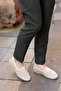 26370013Y Genuine Leather Laser Print Patterned Orthopedic Casual Shoes - 4