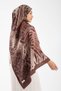 Lavin Scarfs Zeopar Collection Cotton Viscose Shawl Dusty Brown - 2