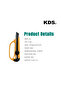 L-30 18mm Finger Guard Cutter Screw Lock Utility Knife (1+2 Blades) – Yellow
