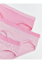 Pink Girls' Panties 3-Pack (S6) - 2