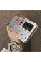Samsung Galaxy S25 Fe Compatible Hard Acrylic Back Silicone Edge Lens Protection Case - 4