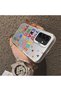 Samsung Galaxy A26 Compatible Hard Acrylic Back Silicone Edge Lens Protection Case - 4