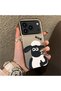 iPhone 17 Pro Compatible Hard Acrylic Back Silicone Edge Lens Protection Case - 2