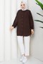 Women's Ribbed Detailed Robal Liliom Shirt - 3