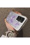 Samsung Galaxy S25 Compatible Hard Acrylic Back Silicone Edge Lens Protection Case - 4