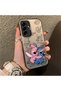 Samsung Galaxy A36/A56 Compatible Hard Acrylic Back Silicone Edge Lens Protection Case Stitch - 2
