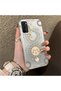 Oppo A55 4g Compatible Hard Acrylic Back Silicone Edge Lens Protection Case - 2