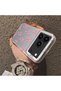 iPhone 17 Pro Max Compatible Hard Acrylic Back Silicone Edge Lens Protection Case - 4