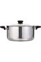 Korkmaz Silver 26 x 13 cm 6.8L Kappa Casserole – Stainless Steel Deep Cooking Pot - 2