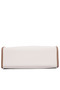 Women Cream Wavy Patch Color Block Tote Bag - 5